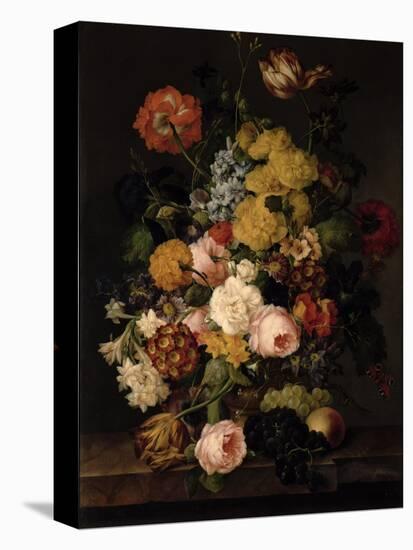 Still Life - Roses, Tulips and Other Flowers-Petter-Premier Image Canvas
