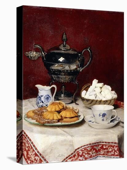 Still Life: Tasteful Tea, 1897-Albert Anker-Premier Image Canvas