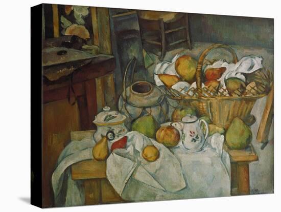 Still Life with a Basket of Fruit, 1888/90-Paul Cézanne-Premier Image Canvas