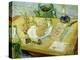 Still Life with a Drawing Board, Pipe, Onions and Sealing Wax-Vincent van Gogh-Premier Image Canvas