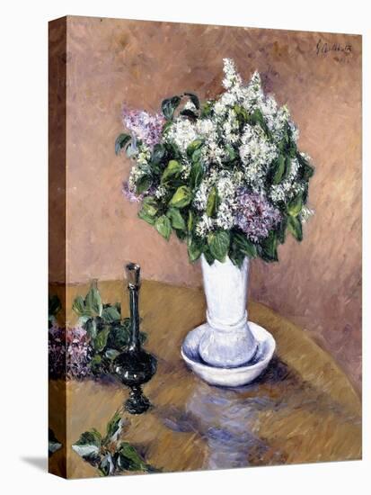 Still Life with a Vase of Lilac, 1883-Gustave Caillebotte-Premier Image Canvas