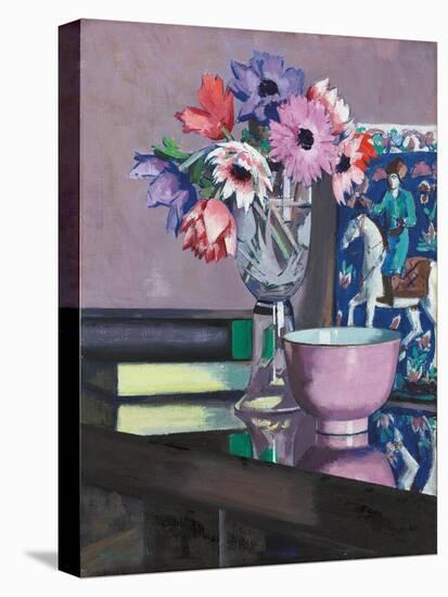 Still Life with Anemones, 1931 (Oil on Canvas)-Francis Campbell Boileau Cadell-Premier Image Canvas