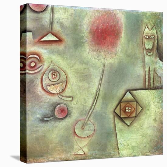 Still Life with Animal Statuette-Paul Klee-Premier Image Canvas