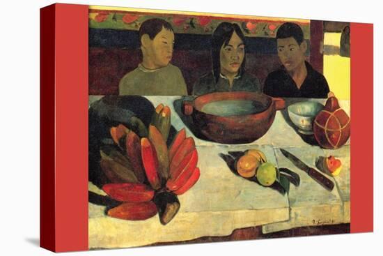 Still Life with Banana-Paul Gauguin-Stretched Canvas