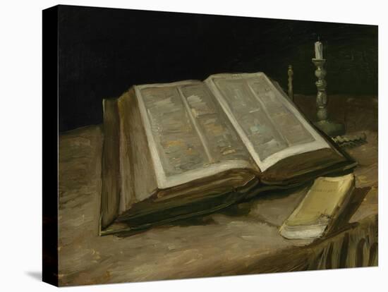 Still Life with Bible, 1885-Vincent van Gogh-Premier Image Canvas