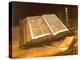 Still Life with Bible, 1885-Vincent van Gogh-Premier Image Canvas
