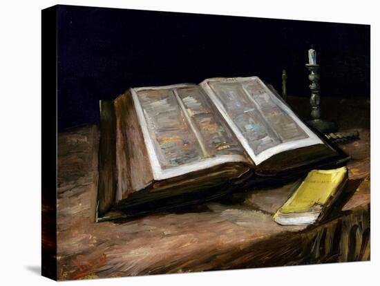Still Life with Bible-Vincent van Gogh-Premier Image Canvas