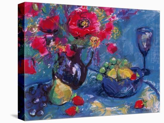 Still Life with Blue Glass, 1999-Sylvia Paul-Premier Image Canvas