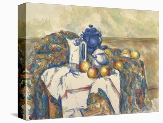 Still Life with Blue Pot, C.1900-Paul Cézanne-Premier Image Canvas