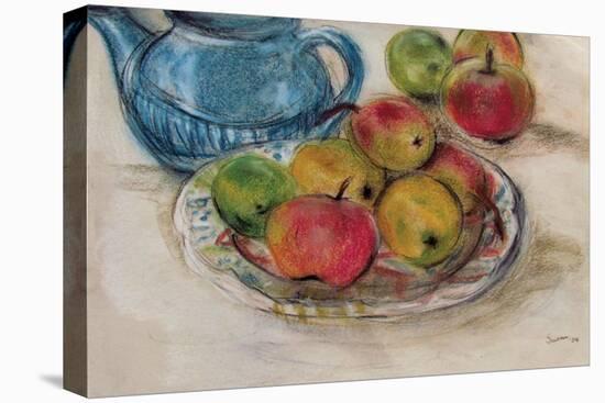 Still Life with Blue Teapot 2-Susan Adams-Premier Image Canvas