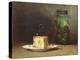 Still Life with Cheese (Oil on Canvas)-Guillaume Romain Fouace-Premier Image Canvas