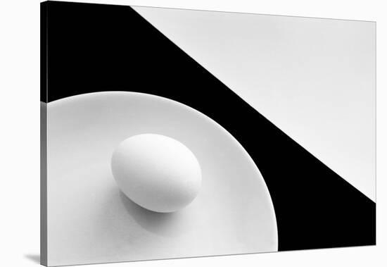 Still Life With Egg-Peter Hrabinsky-Stretched Canvas