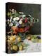 Still Life with Flowers and Fruit, 1869-Claude Monet-Premier Image Canvas