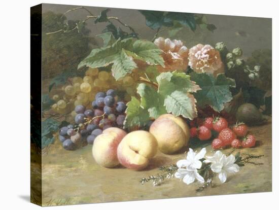 Still Life with Flowers and Fruit-Henri Robbe-Premier Image Canvas
