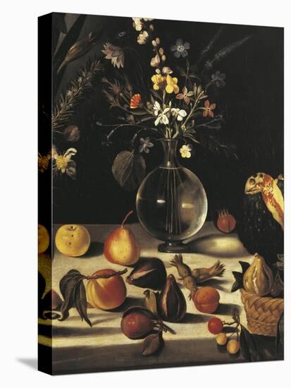 Still Life with Flowers and Fruit-Caravaggio-Premier Image Canvas