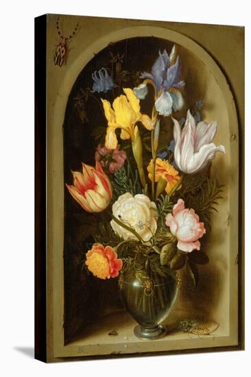 Still Life with Flowers and Insects-Ambrosius The Elder Bosschaert-Premier Image Canvas