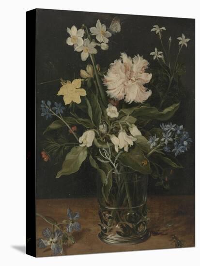 Still Life with Flowers in a Glass, 1630-Jan Brueghel the Elder-Premier Image Canvas