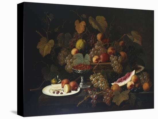 Still Life with Fruit, 1852-Severin Roesen-Premier Image Canvas