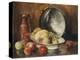 Still Life with Fruit and Copper Pot-William Merritt Chase-Premier Image Canvas