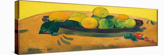 Still Life with Fruit and Peppers; Nature Morte Aux Fruits Et Piments, 1892 (Oil on Canvas)-Paul Gauguin-Premier Image Canvas