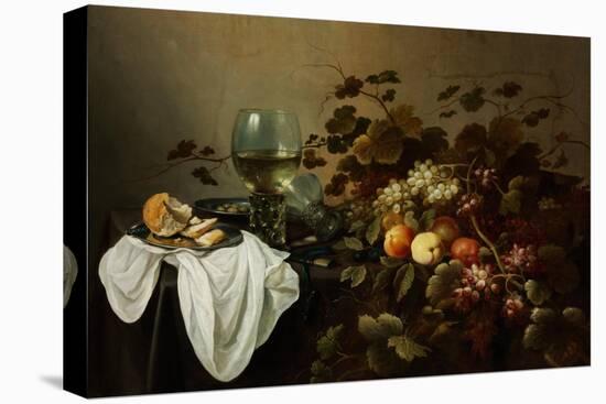 Still Life with Fruit and Roemer-Pieter Claesz-Premier Image Canvas