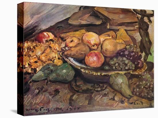 'Still-Life with Fruit', c20th century-Lovis Corinth-Premier Image Canvas