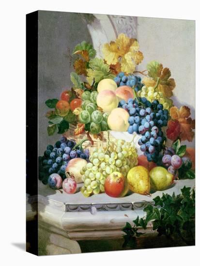 Still Life with Grapes and Pears-Eloise Harriet Stannard-Premier Image Canvas