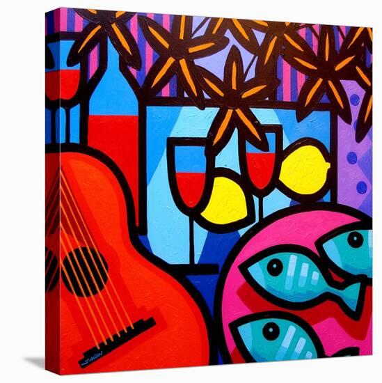 Still Life with Guitar-John Nolan-Premier Image Canvas