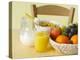 Still Life with Juice, Fruit, Milk and Cornflakes-Kai Schwabe-Premier Image Canvas