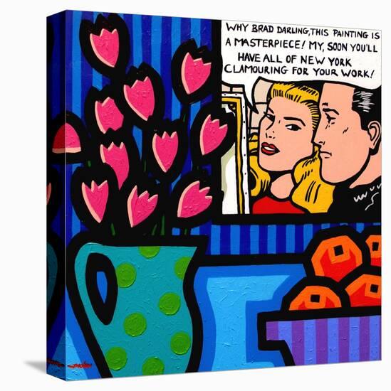 Still Life with Lichtenstein-John Nolan-Premier Image Canvas