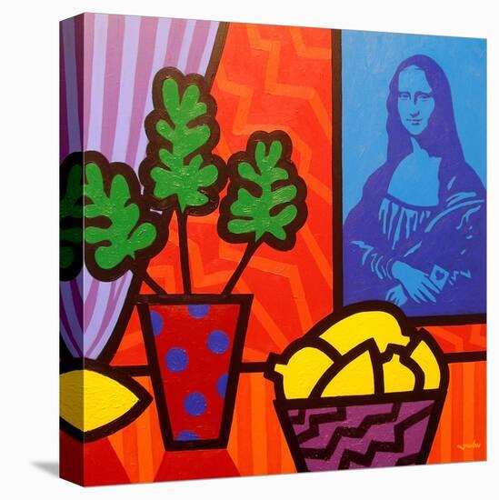 Still Life with Matisse and Mona Lisa-John Nolan-Premier Image Canvas