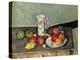 Still Life with Milkjug and Fruit, circa 1886-90-Paul Cézanne-Premier Image Canvas