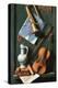 Still Life with Musical Instruments-William Michael Harnett-Premier Image Canvas