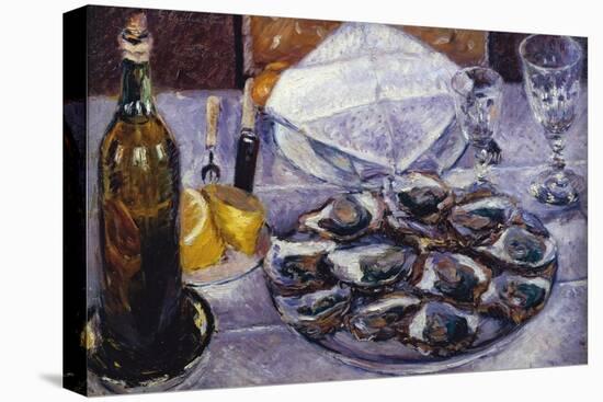 Still Life with Oysters, 1881-Gustave Caillebotte-Premier Image Canvas