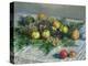 Still Life with Pears and Grapes, 1880-Claude Monet-Premier Image Canvas