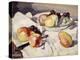 Still Life with Pears and Grapes, C.1930-Samuel John Peploe-Premier Image Canvas