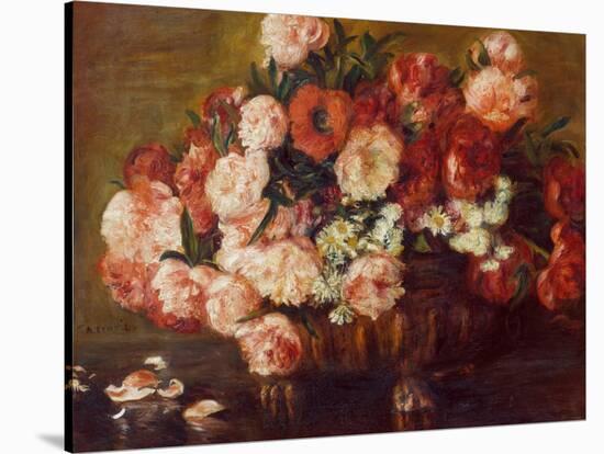 Still-Life with Peonies, 1872-Pierre-Auguste Renoir-Premier Image Canvas