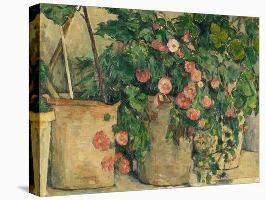Still Life with Petunias, about 1885-Paul Cézanne-Premier Image Canvas
