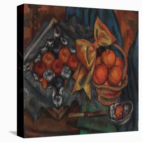 Still Life with Pomegranates and Fruit, 1930 (Oil on Canvas)-Mark Gertler-Premier Image Canvas