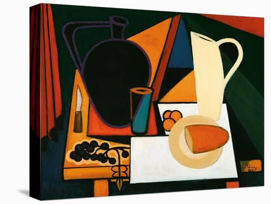 Still Life with Purple Mug, C.1960-Emil Parrag-Premier Image Canvas