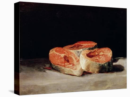 Still Life with Slices of Salmon, 1808-12-Francisco de Goya-Premier Image Canvas