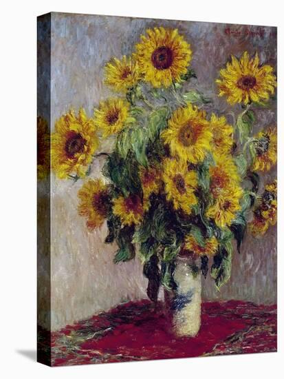 Still Life with Sunflowers, 1880-Claude Monet-Premier Image Canvas