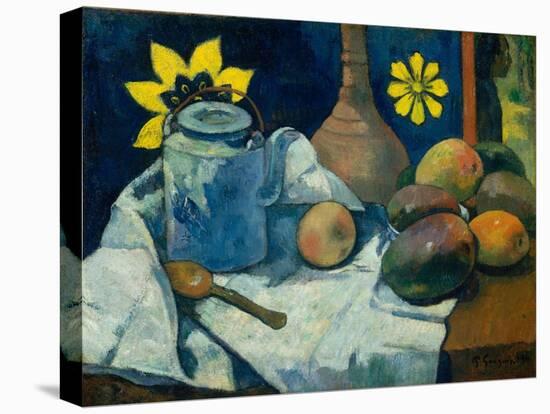 Still Life with Teapot and Fruit, 1896-Paul Gauguin-Premier Image Canvas