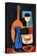 Still Life with Wine-Treechild-Premier Image Canvas