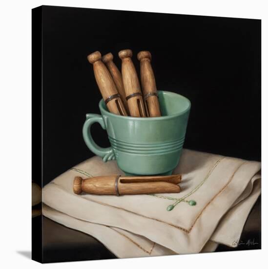 Still Life with Wooden Pegs-Catherine Abel-Premier Image Canvas