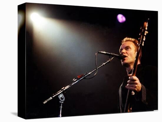 Sting Pictured During His Concert at the Cardiff International Arena-null-Premier Image Canvas