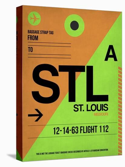 STL St. Louis Luggage Tag I-NaxArt-Stretched Canvas