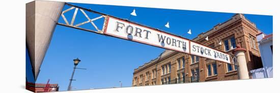 Stock Yards, Fort Worth, Texas-null-Stretched Canvas