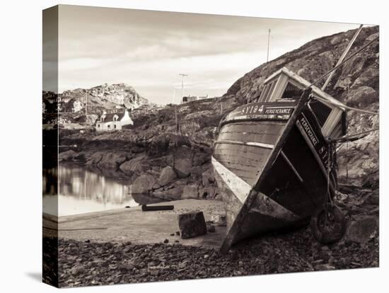 Stockinish Harbour on the Isle of Harris, Hebrides, Scotland, UK-Nadia Isakova-Premier Image Canvas