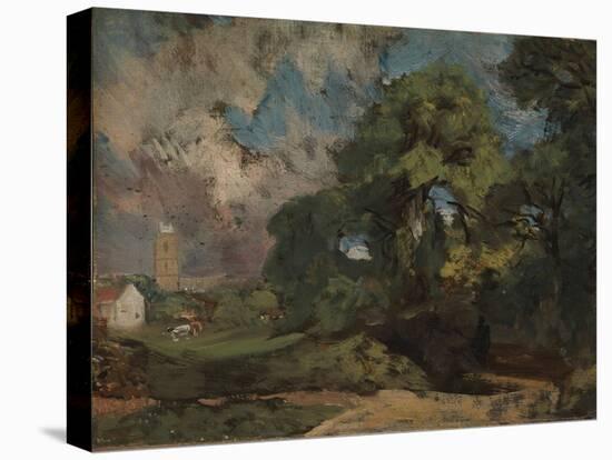 Stoke-by-Nayland, c.1810-11-John Constable-Premier Image Canvas